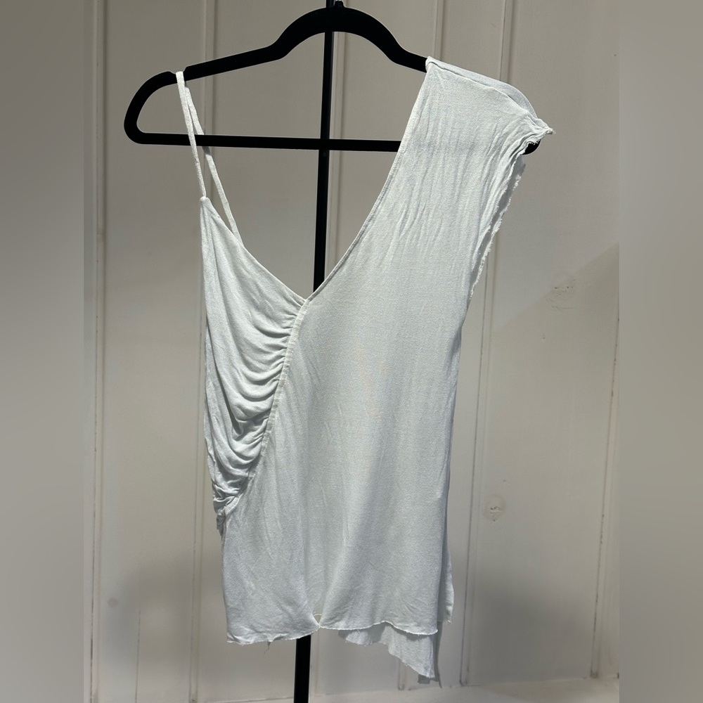 Silence + Noise Sea Foam Green Knit Top